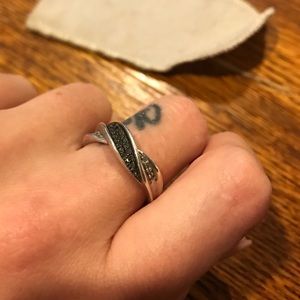 Kay Jewelers Black & white diamond ring (2012)